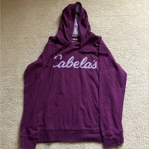 Cabela's Maroon Hoodie